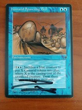 Homarid Spawning Bed Fallen Empires Artist Douglas Shuler 1994 MTG