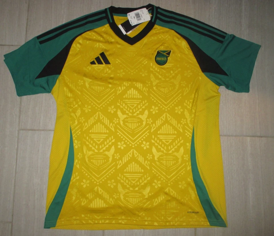 Adidas Jamaica National Team 2024 Home Soccer Jersey Men’s Size XL