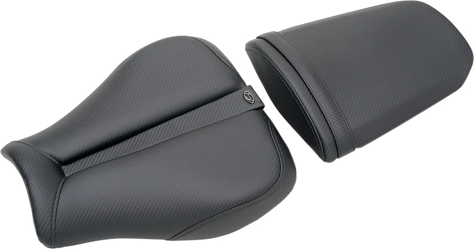 Saddlemen Track CF Plain Solo Seat Black Gel For 07-17 Honda CBR600RR 0810-H011 - Image 1 of 1