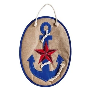 Anchors Ahoy Door Decor 2DHB1035 Evergreen Door Hanger - Picture 1 of 1