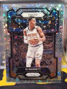 2023-24 Panini Prizm RJ Barrett Silver Fast Break Prizm Knicks Raptors SP - Picture 1 of 2