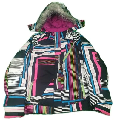 Jaqueta Spyder Lola Girl's Hyper Ski tamanho 16 - Imagem 1 de 2