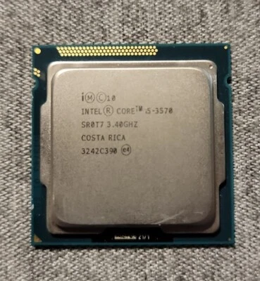Intel SR0T7 Core i5-3570 3.40GHz 6M Socket 1155 Quad Core CPU Processor LGA1155 - Image 1 of 2