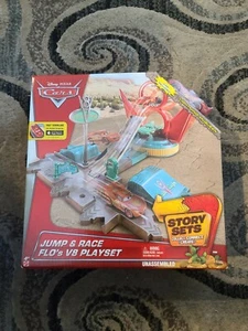 Disney Cars Story Sets Jump & Race Flo's V8 Playset - Picture 1 of 3