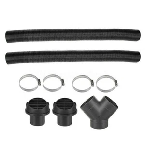 For Webasto Diesel Heater 75mm Heater Pipe Ducting Y Branch Warm Air Outlet Vent - Picture 1 of 5