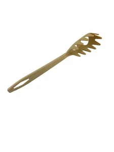 Vtg Tailor Made Nylon Spaghetti Pasta Fork Spoon Server Measuring Almond Cream - Picture 1 of 6