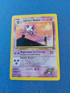 Carte card pokémon pokemon Sabrina's Haunter 55 132 Spectrum  - Imagen 1 de 2