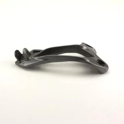 Kawasaki Ninja ZX10R 2006 2007 aluminio fabricante original plateado pasajero derecho trasero juego pie Foto 1 de 3