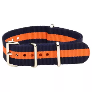 Classic Ballistic Nylon SS Military Striped Replacement Watch Strap / Band - Picture 1 of 44