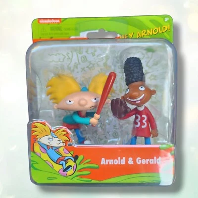 nickelodeon- Hey Arnold.. Arnold And GERALD MINI FIGURE 2 PACK - Image 1 of 3