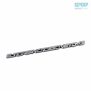 DTK Grid Car Decal Sticker Slogan Emblem 30156A for Renault Kaptur or QM3 - Picture 1 of 4