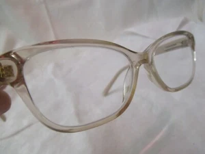 Vintage DKNY tan/cream Eyeglasses DK5011 280 135 - Picture 1 of 4