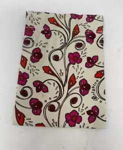 Bolso de joyería Brighton colorido dije bolsa de polvo flores mini 4,5"" x 6"" cordón - Imagen 1 de 3