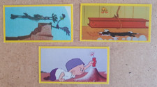 Barratt Candy Sticks Cartoon Picture Cards 1997 - x3 ( 3, 25, 30)