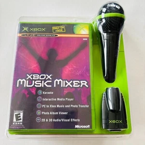 Xbox Music Mixer (Microsoft Xbox, 2003) + Microphone Bundle NEW In Box READ - Picture 1 of 4