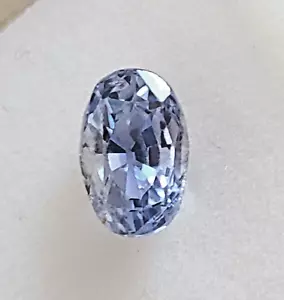 Natural 1.54 Carat Ceylon Blue Sapphire Genuine Loose Stone Oval Gemstone # - Picture 1 of 4
