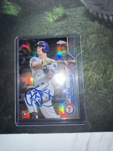 2020 Topps Chrome - Prism Refractor #33 Nick Solak (RC) Autographed In Person - Bild 1 von 12
