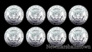 2013 2014 2015 2016 P+D Kennedy set mezzo dollaro ~ da rotoli originali statunitensi nuovi di zecca - Foto 1 di 1