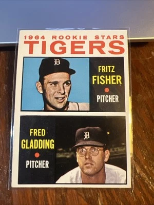 Fritz Fisher Fred Gladding 1964 Topps 1964 Rookie Stars Rookie RC #312 EX-NM Ran - Image 1 of 4