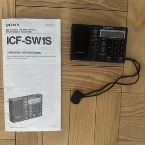Radio krótkofalowe Sony Vintage icf-sw1s - Zdjęcie 1 z 2