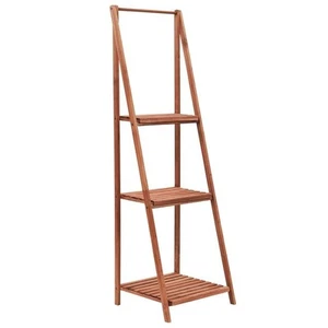 vidaXL Plant Stand Foldable Plant Stand Rectangular Rustic - Picture 1 of 8