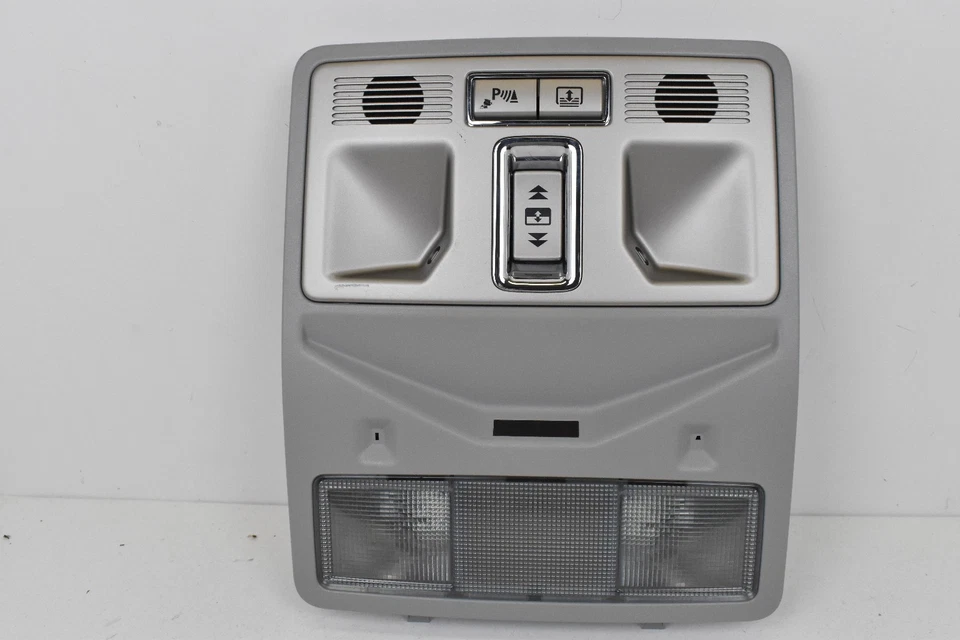 Jaguar XF 2009-2015 techo superior cúpula mapa luz lámpara techo corredizo gris OEM Foto 1 de 4