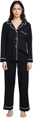 Pijama para mujer Eberjey talla S negro, en zappos por $158 regular muy suave Foto 1 de 2