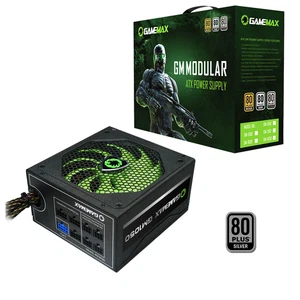 GameMax GM1050 1050W Semi-Modular Power Supply – 80+ Silver, ATX, 140mm Fan - Picture 1 of 5