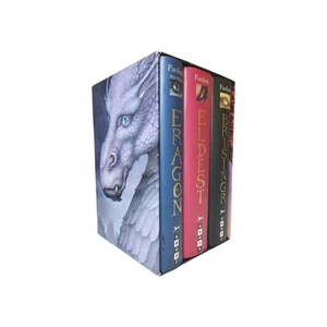 Inheritance Set : Eragon; Eldest; Brisingr by Christopher Paolini 2008 Complete! - Picture 1 of 11