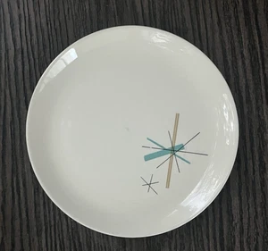 Salem North Star Atomic Starburst Geschirr Brot/Brotteller 7,25" 1960er A01860b - Bild 1 von 4