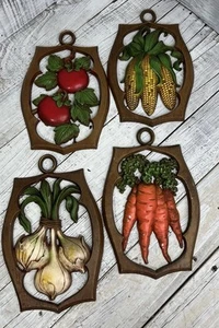 Placas metálicas vintage Sexton Veggie para colgar en la pared decoración pared (4) como es chippy ❤️ - Imagen 1 de 24