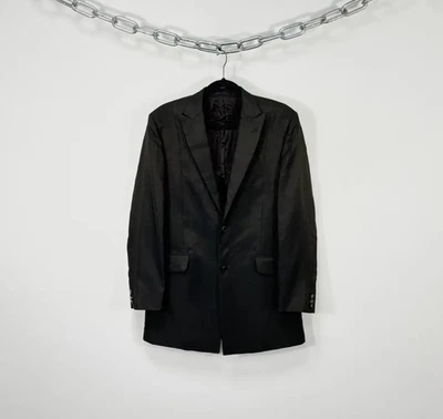 Lubiam 1911 Cerimonia Men’s Brown Wool Blend Long Blazer Jacket Coat EU48/US38 - Image 1 of 4