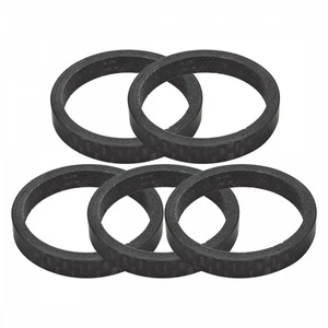 ORIGIN8 3K Carbon Fiber Headset Spacers HEAD PART OR8 SPACER C/F 5mmx1-1/8 BGof5 - Picture 1 of 1