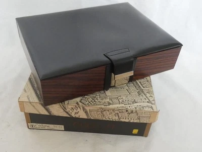 Zigarrenkiste Marke Goldpfeil Humidor?Zigarrenaufbewahrungskiste Holz+Leder - Bild 1 von 4