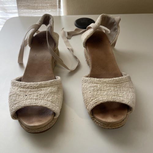 Sandali con zeppa espadrillas Ugg taglia 10