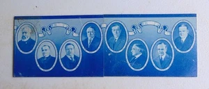 Hoover Coolidge Wilson Roosevelt tin plate President campaign political - Picture 1 of 4