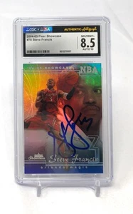 Steve Francis 2004-05 Fleer Showcase IP AUTO CGC JSA 8.5 Auto 10 Slabbed - Bild 1 von 2