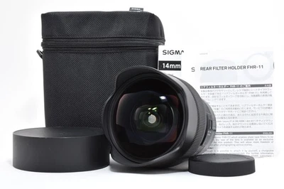 [Sin usar] Lente artística Sigma 14 mm F/1,8 DG HSM para montura Canon EF de JAPÓN Foto 1 de 4