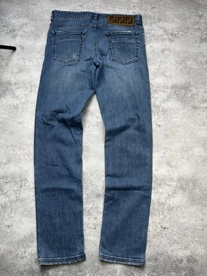 Pantalones de mezclilla Fendi para hombre azules talla 36 Foto 1 de 4
