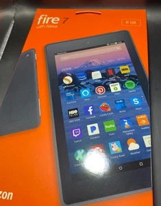 All-Fire 7 Tablet with Alexa 7" Display 8 GB Micro SD Slot for up to 256GB - Picture 1 of 4