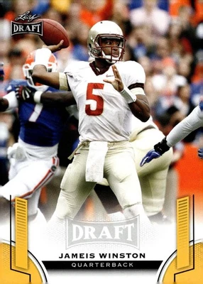 2015 Leaf Draft Gold #84 Jameis Winston - Image 1 of 2