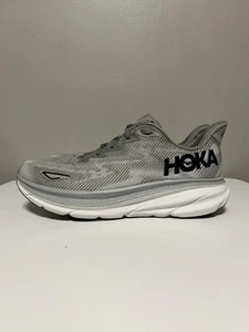 Hoka One One Shoes Mens US 12.5 D Gray Clifton 9 Running Sneakers 1127895 HMBC - Picture 1 of 22