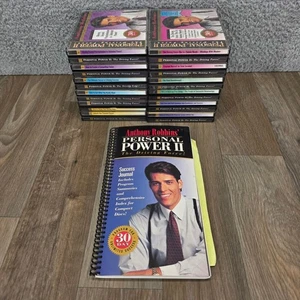 Anthony Robbins Personal Power II The Driving Force! Audio CD Set + Journal - Picture 1 of 9