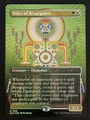 1x MTG Voice of Resurgence (Foil) - Secret Lair Drop Series (SLD) #1258 - Magic - Image 1 of 2