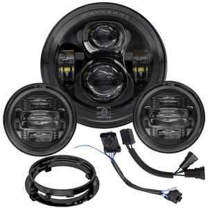 Neu 7 Zoll Motorrad LED Scheinwerfer 4,5" Nebel Abblendlicht DOT SAE zugelassen... - Bild 1 von 6