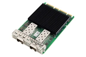 Carte réseau Dell Intel E810-XXVDA2 2x10/25GbE SFP28 PCIe 4.0x8 OCP 3.0 61X09 - Photo 1/3