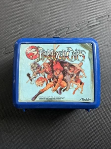 VINTAGE 1985 BLUE THUNDERCATS LUNCHBOX - Bild 1 von 7