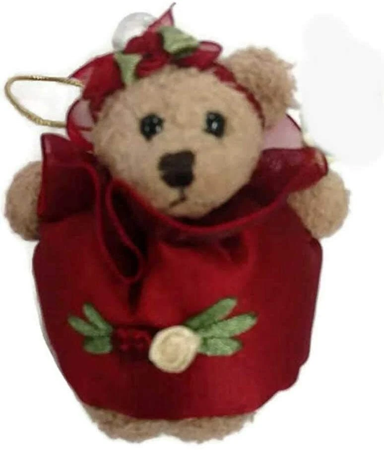 Bearington Collection Vintage Scented Bear Ornament 3.5 Inches - Image 1 of 1
