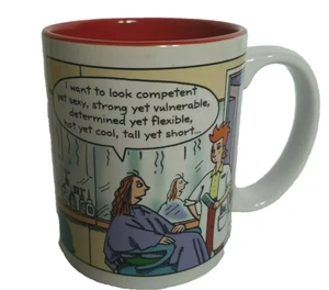 Hallmark Coffee Cup Mug Hairdresser Impossible Client Hair Stylist Funny Gift - Picture 1 of 8