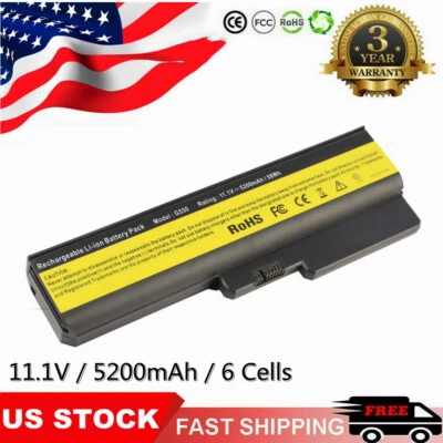 Batería para Lenovo 3000 G430 G450 G530 G550 N500 L08N6Y02 L08S6C02 L08S6D02 Foto 1 de 4